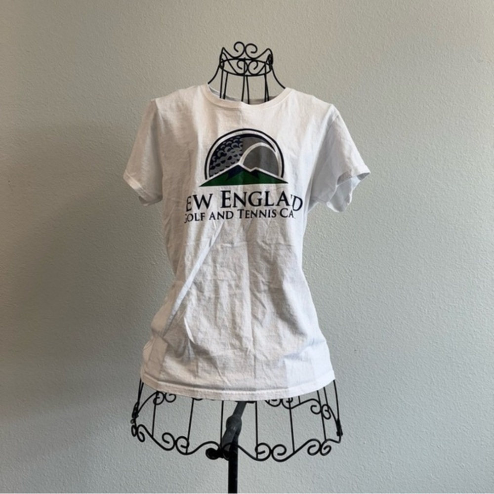 Gildan New England Golf and Tennis Camp Heavy Cotton Tee with TearAway Label